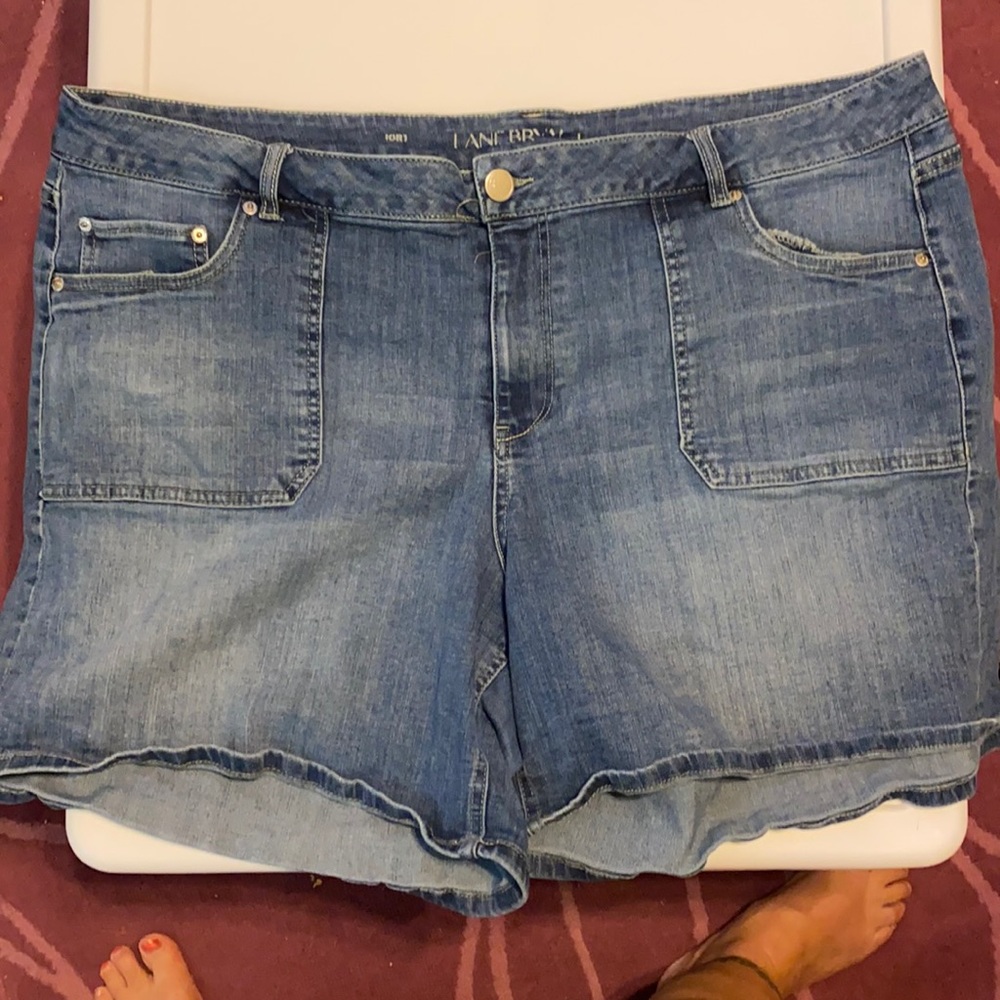 Land Bryant soft denim shorts